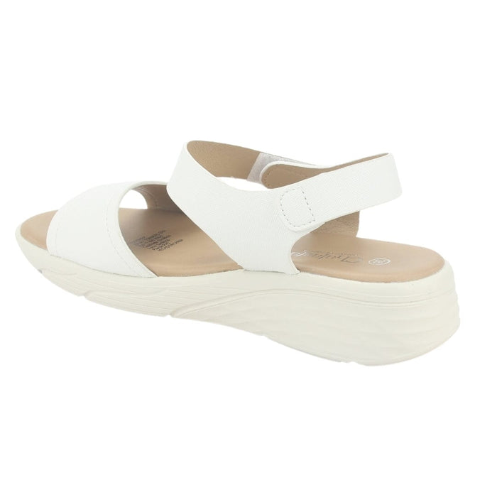 Sandalia Chalada Mujer Beni-11 Blanco Casual Sandalias Taco Chalada