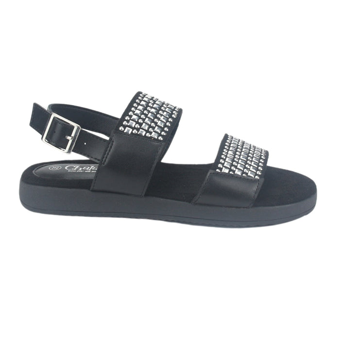 Sandalia Chalada Mujer Bira-1 Negro Casual Sandalias Chalada