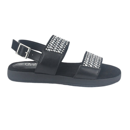 Sandalia Chalada Mujer Bira-1 Negro Casual Sandalias Chalada