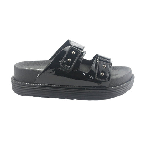 Sandalia Chalada Mujer Bora-10 Negro Casual Sandalias Chalada