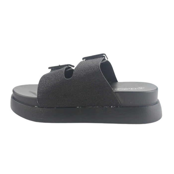 Sandalia Chalada Mujer Bora-20 Negro Casual Sandalias Chalada