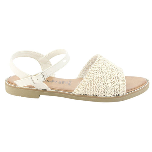 Sandalia Chalada Mujer Creta-17 Beige Casual Sandalias Chalada