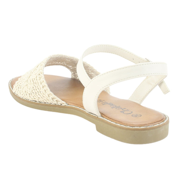 Sandalia Chalada Mujer Creta-17 Beige Casual Sandalias Chalada