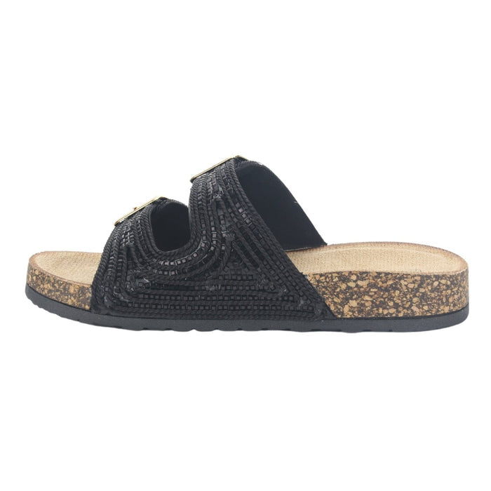 Sandalia Chalada Mujer Dacia-4 Negro Casual Sandalias Chalada