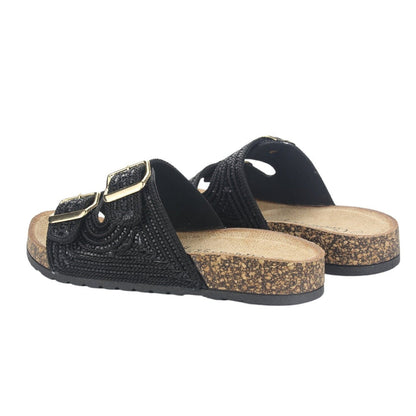 Sandalia Chalada Mujer Dacia-4 Negro Casual Sandalias Chalada