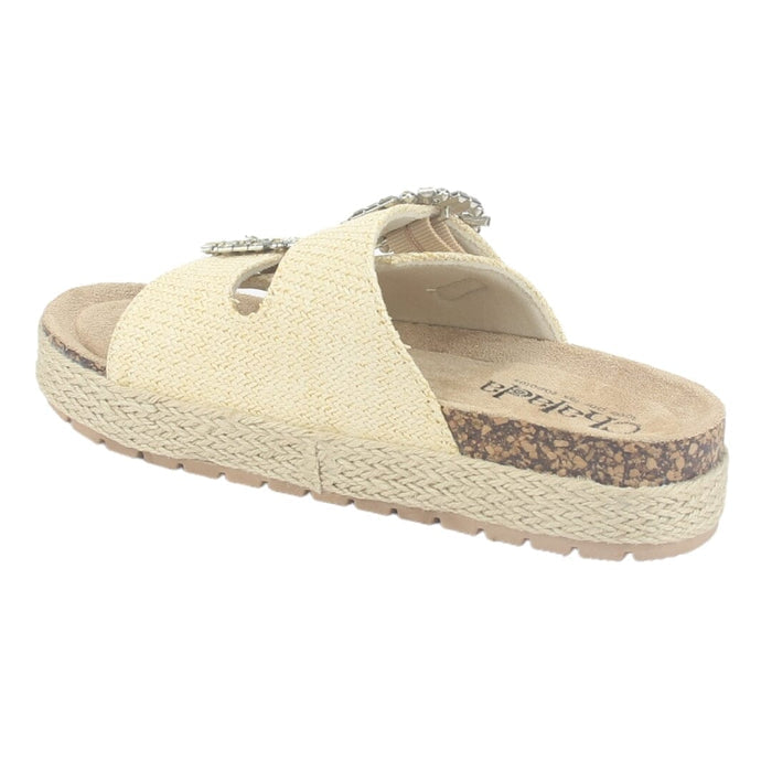 Sandalia Chalada Mujer Dalva-1 Beige Casual Sandalias Chalada