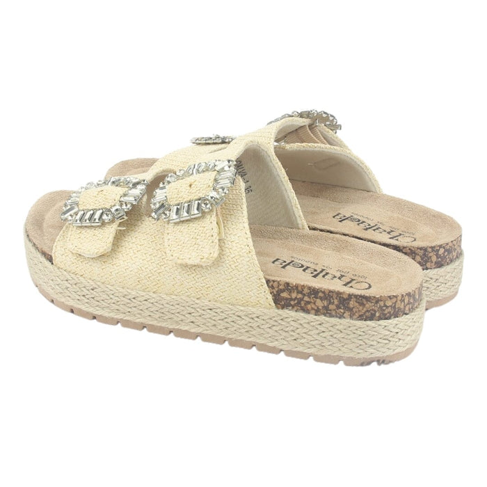 Sandalia Chalada Mujer Dalva-1 Beige Casual Sandalias Chalada