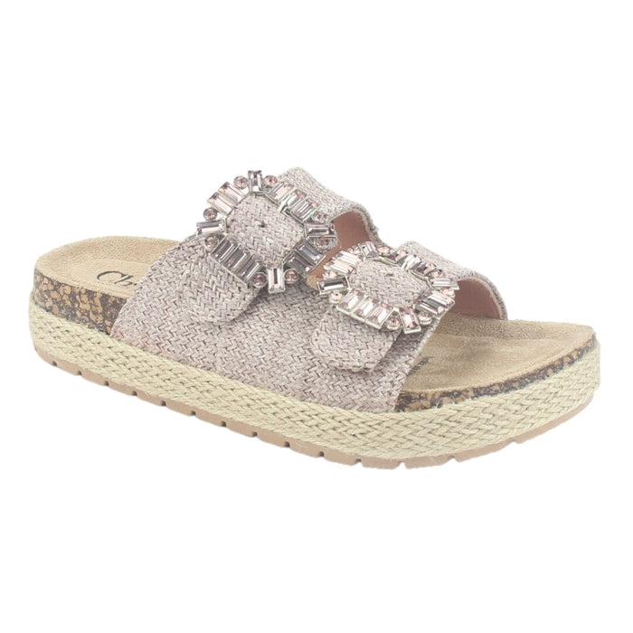 Sandalia Chalada Mujer Dalva-1 Rosado Casual Sandalias Taco Chalada