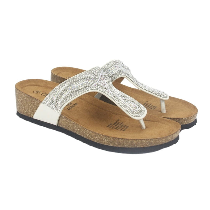 Sandalia Chalada Mujer Fifo-2 Blanco Casual Sandalias Chalada