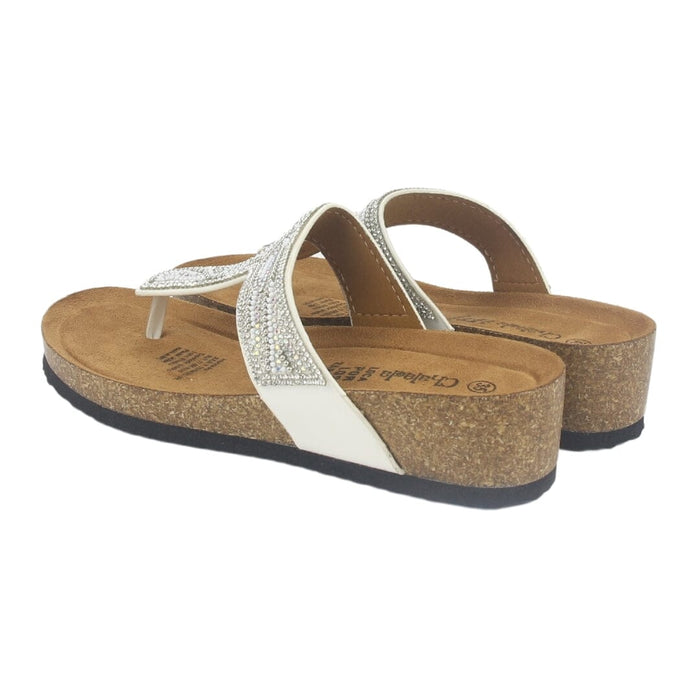 Sandalia Chalada Mujer Fifo-2 Blanco Casual Sandalias Chalada