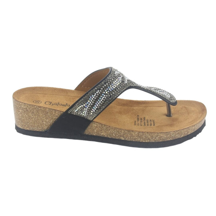 Sandalia Chalada Mujer Fifo-2 Negro Casual Sandalias Chalada