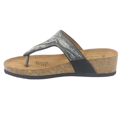 Sandalia Chalada Mujer Fifo-2 Negro Casual Sandalias Chalada