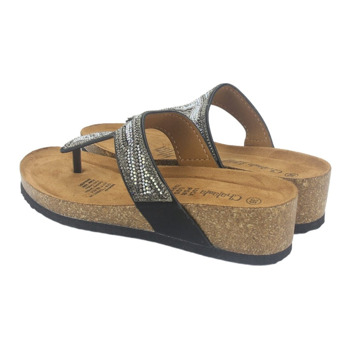 Sandalia Chalada Mujer Fifo-2 Negro Casual Sandalias Chalada