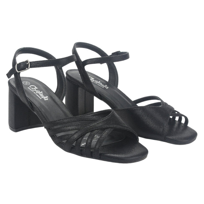 Sandalia Chalada Mujer Foly-2 Negro Casual Sandalias Chalada