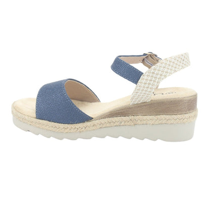 Sandalia Chalada Mujer Garda-1 Azul Casual Sandalias Chalada
