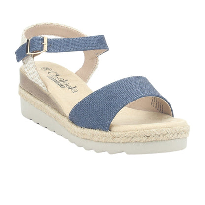 Sandalia Chalada Mujer Garda-1 Azul Casual Sandalias Chalada