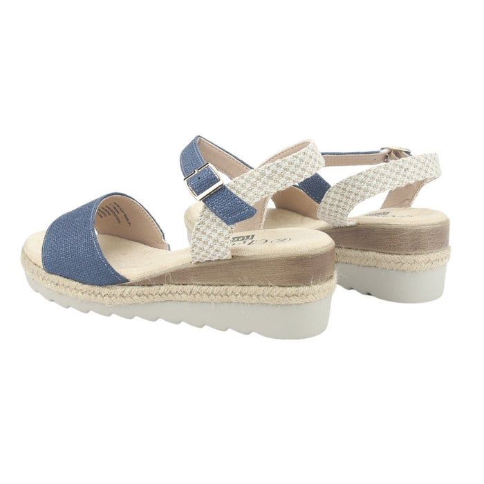 Sandalia Chalada Mujer Garda-1 Azul Casual Sandalias Chalada