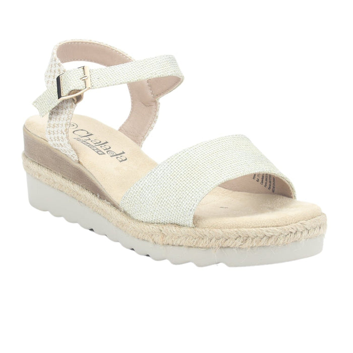 Sandalia Chalada Mujer Garda-1 Dorado Casual Sandalias Chalada