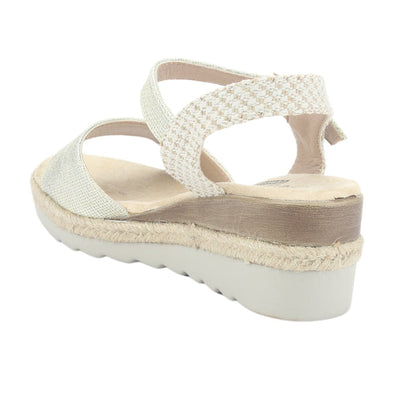 Sandalia Chalada Mujer Garda-1 Dorado Casual Sandalias Chalada