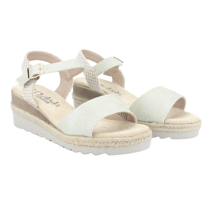 Sandalia Chalada Mujer Garda-1 Dorado Casual Sandalias Chalada