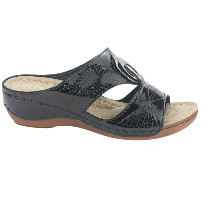 Sandalia Chalada Mujer Kon-17 Negro Casual Sandalias Chalada