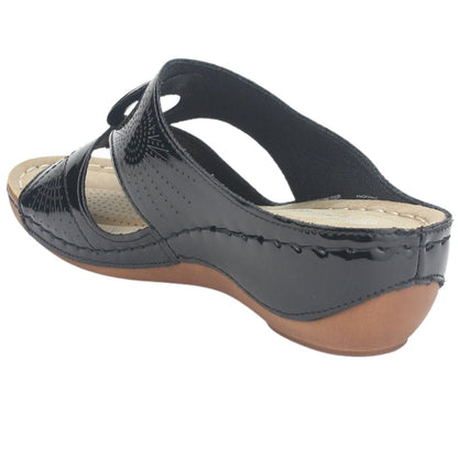 Sandalia Chalada Mujer Kon-17 Negro Casual Sandalias Chalada
