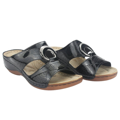 Sandalia Chalada Mujer Kon-17 Negro Casual Sandalias Chalada
