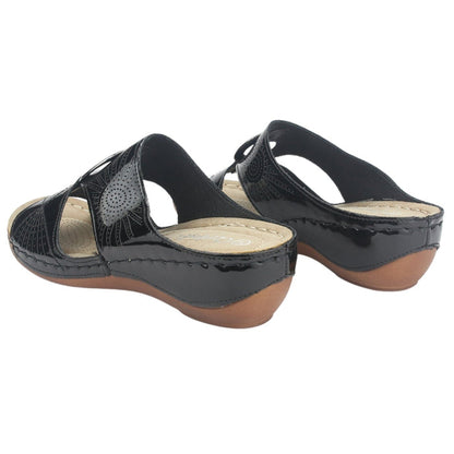 Sandalia Chalada Mujer Kon-17 Negro Casual Sandalias Chalada