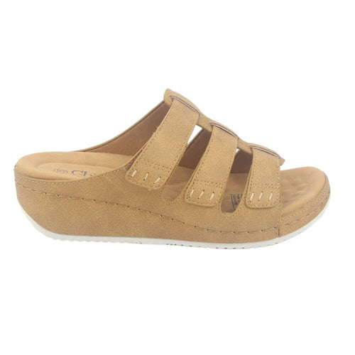 Sandalia Chalada Mujer Kopa-1 Camel Casual Sandalias Chalada