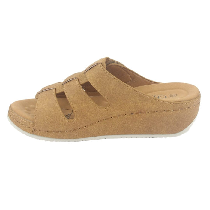 Sandalia Chalada Mujer Kopa-1 Camel Casual Sandalias Chalada