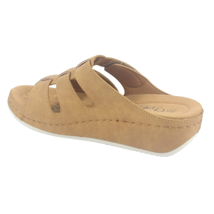 Sandalia Chalada Mujer Kopa-1 Camel Casual Sandalias Chalada