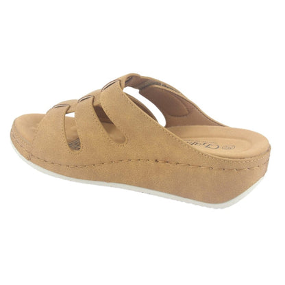 Sandalia Chalada Mujer Kopa-1 Camel Casual Sandalias Chalada