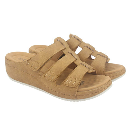 Sandalia Chalada Mujer Kopa-1 Camel Casual Sandalias Chalada