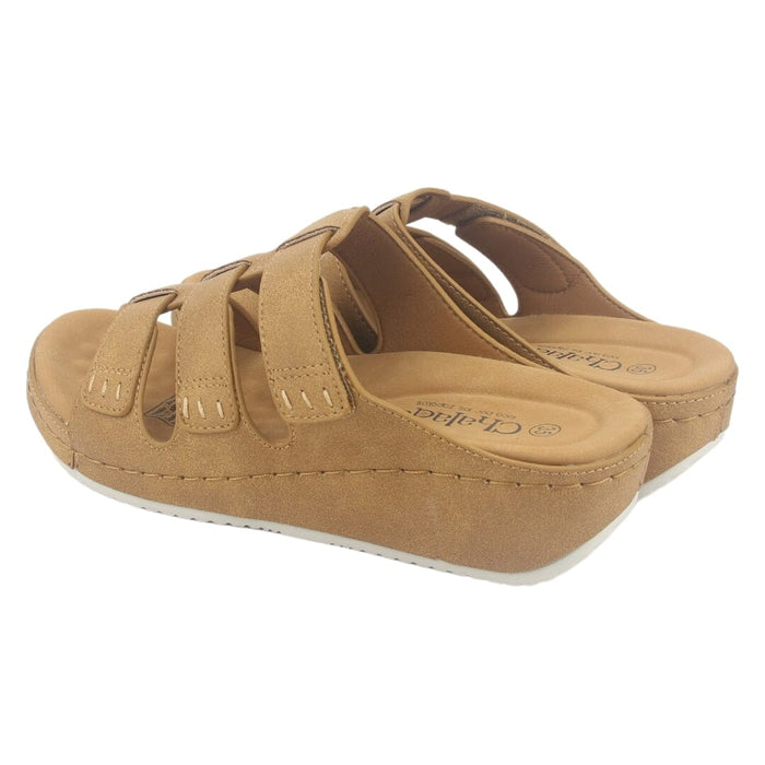 Sandalia Chalada Mujer Kopa-1 Camel Casual Sandalias Chalada
