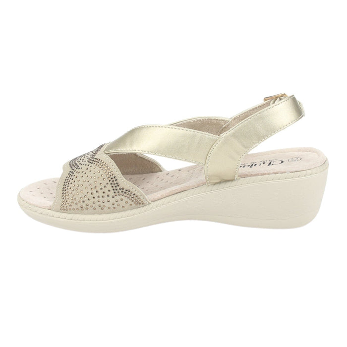 Sandalia Chalada Mujer Lupe-81 Beige Casual Sandalias Chalada