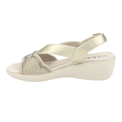 Sandalia Chalada Mujer Lupe-81 Beige Casual Sandalias Chalada