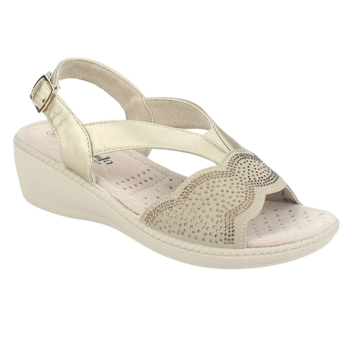 Sandalia Chalada Mujer Lupe-81 Beige Casual Sandalias Chalada