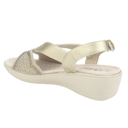Sandalia Chalada Mujer Lupe-81 Beige Casual Sandalias Chalada