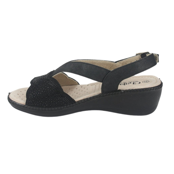 Sandalia Chalada Mujer Lupe-81 Negro Casual Sandalias Chalada