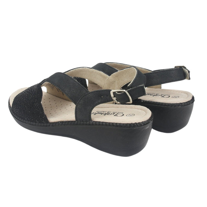 Sandalia Chalada Mujer Lupe-81 Negro Casual Sandalias Chalada