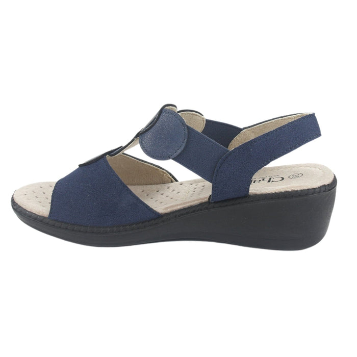 Sandalia Chalada Mujer Lupe-82 Azul Casual Sandalias Chalada