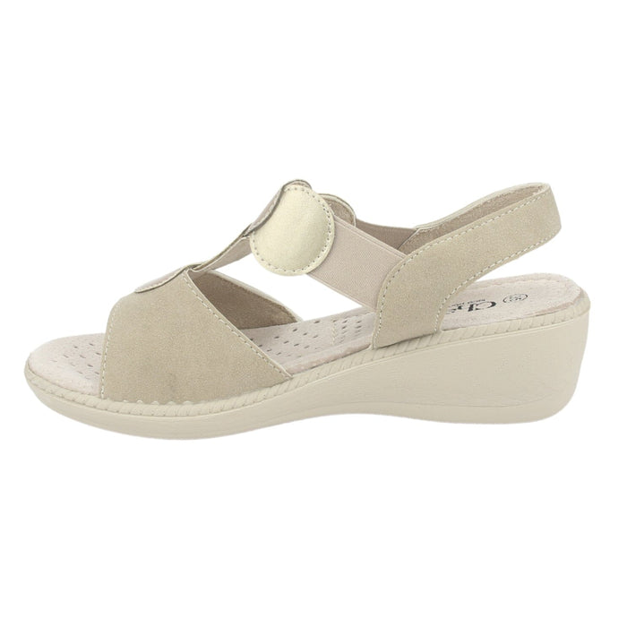 Sandalia Chalada Mujer Lupe-82 Beige Casual Sandalias Chalada