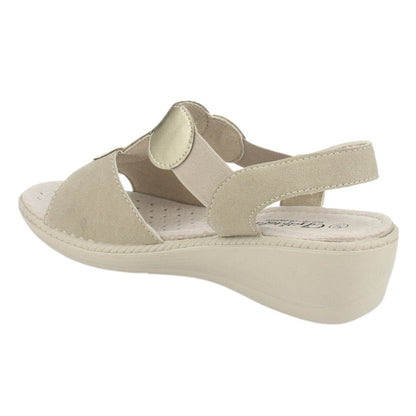 Sandalia Chalada Mujer Lupe-82 Beige Casual Sandalias Chalada