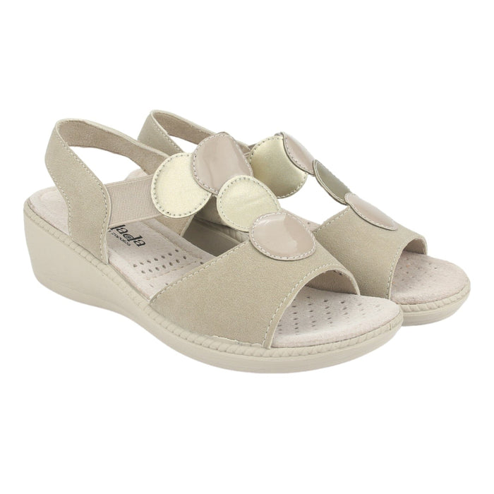 Sandalia Chalada Mujer Lupe-82 Beige Casual Sandalias Chalada