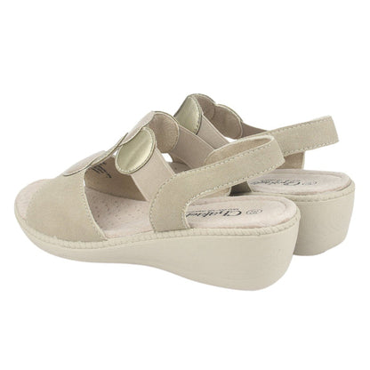 Sandalia Chalada Mujer Lupe-82 Beige Casual Sandalias Chalada