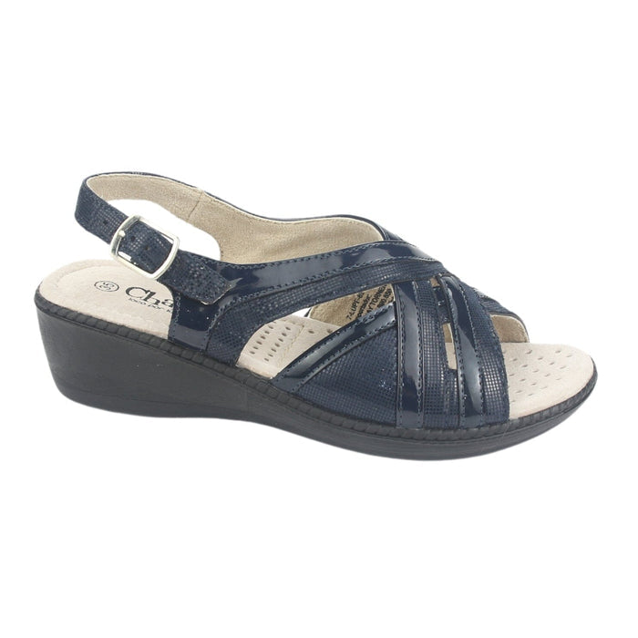 Sandalia Chalada Mujer Lupe-83 Azul Casual Sandalias Chalada