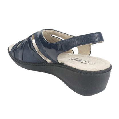Sandalia Chalada Mujer Lupe-83 Azul Casual Sandalias Chalada