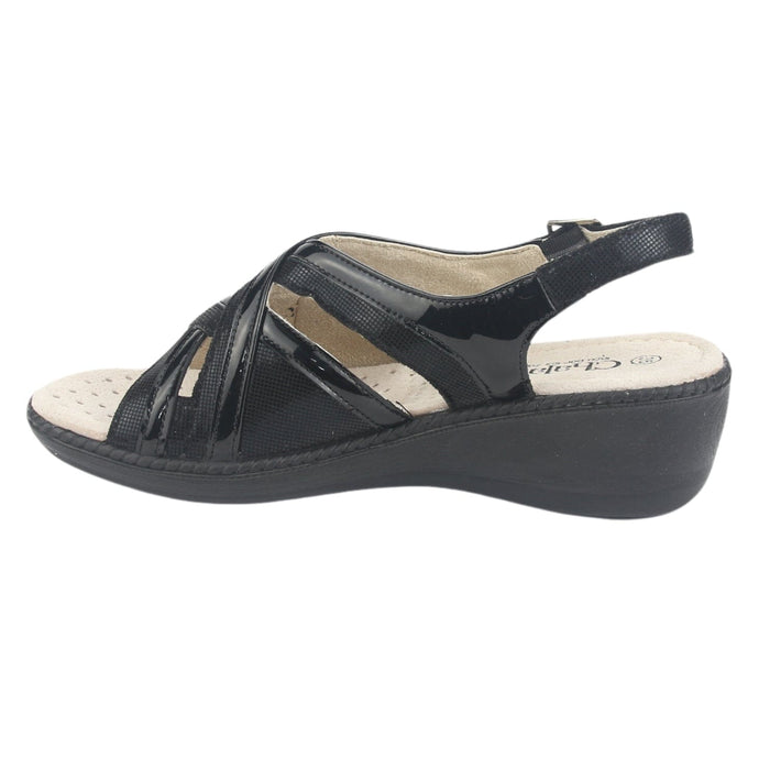 Sandalia Chalada Mujer Lupe-83 Negro Casual Sandalias Chalada