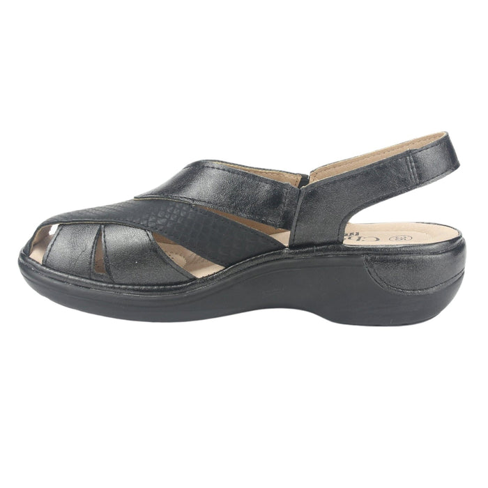 Sandalia Chalada Mujer Mestico-1 Negro Casual Sandalias Chalada