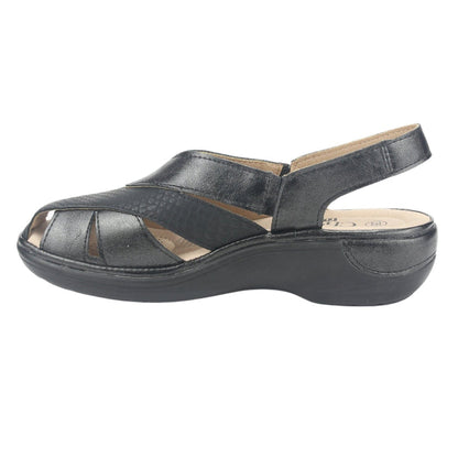 Sandalia Chalada Mujer Mestico-1 Negro Casual Sandalias Chalada